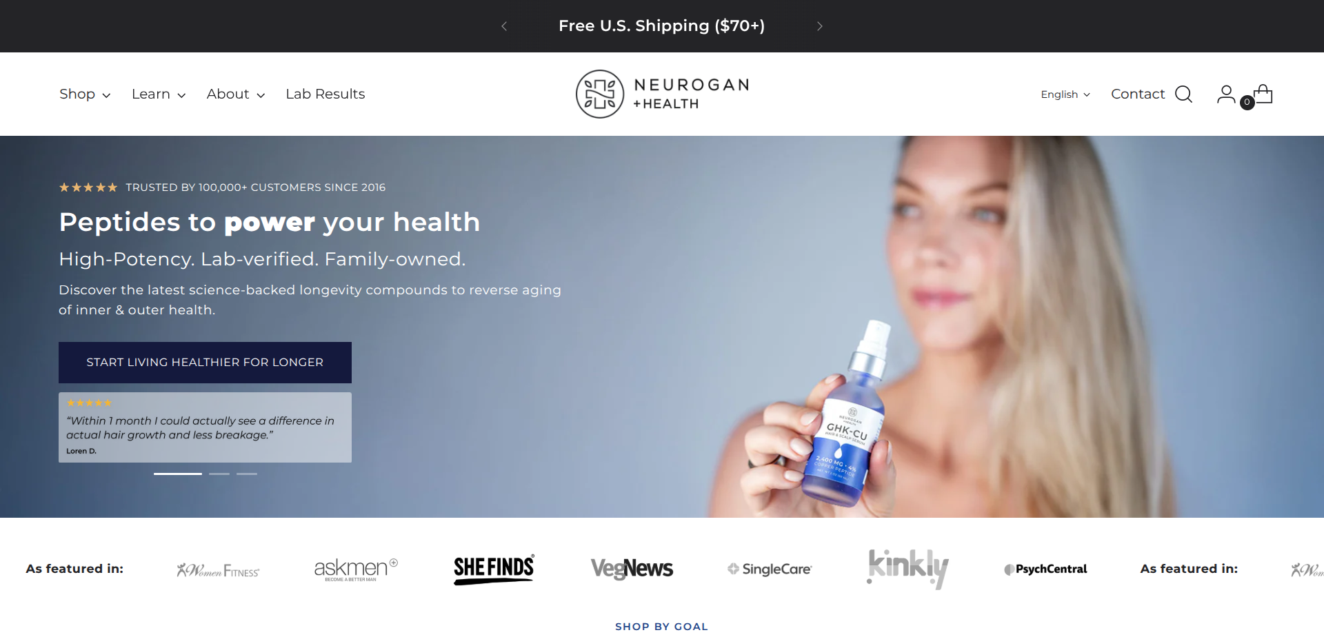 Neurogan Health storefront